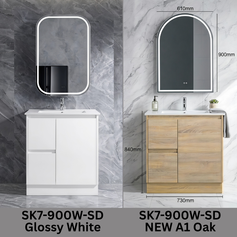 Sammy 750MM Vanity Package SK7-750W-SD
